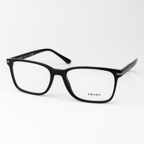 Prada Women Eyeglasses Black Square PR14WV 1AB1O1 BRAND NEW main image 9